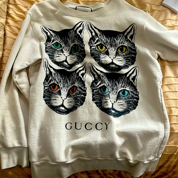 Gucci Tops - Perfect Gucci cat sweatshirt. No damages, no stains.